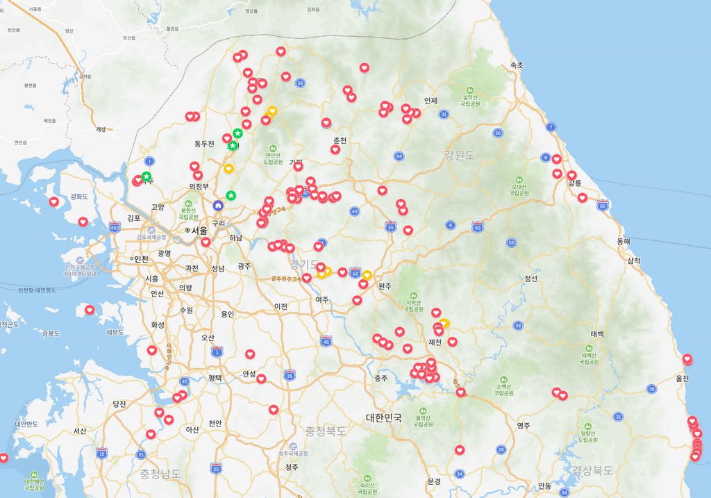 Naver Map Fishing Point